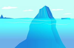 iceberg subconscious conscious esoteric hurting