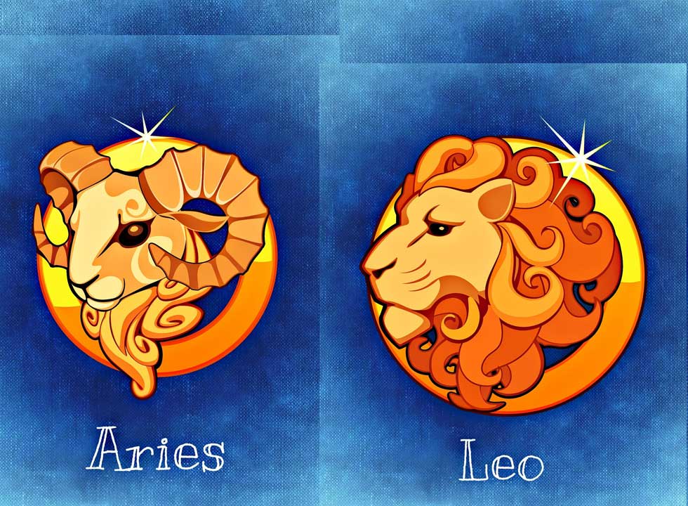 Aries and Leo Compatibility in Relationships and Love